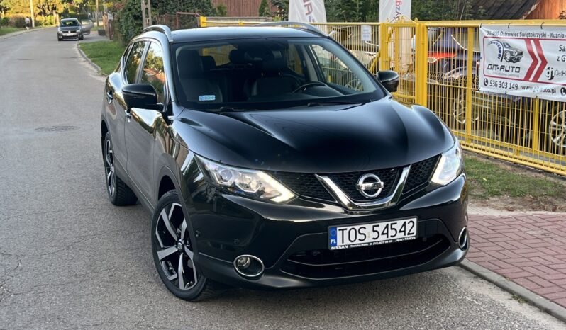 NISSAN QASHQAI II 1.6 DIG-TURBO 163KM TEKNA + KAMERY 360 – EL. FOTEL – LED – PANORAMA full