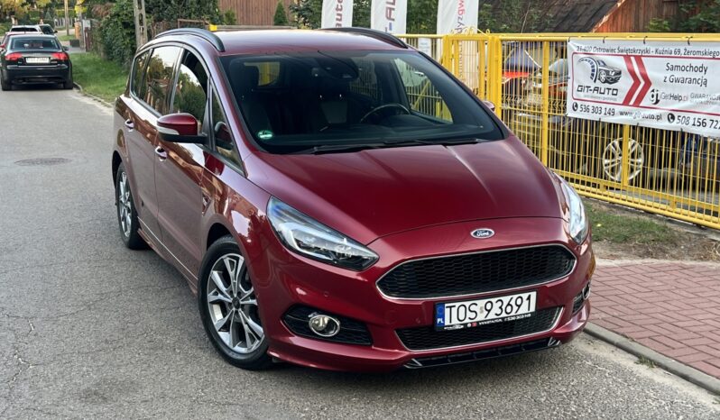 FORD S-MAX II ST-LINE 2.0 ECOBLUE 190KM – AUTOMAT 8 BIEGOWY – SKÓRA/ALCANTARA – KAMERA – 7 OSOBOWY full