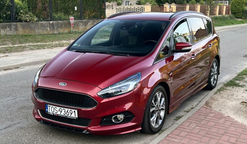 FORD S-MAX II ST-LINE 2.0 ECOBLUE 190KM – AUTOMAT 8 BIEGOWY – SKÓRA/ALCANTARA – KAMERA – 7 OSOBOWY full