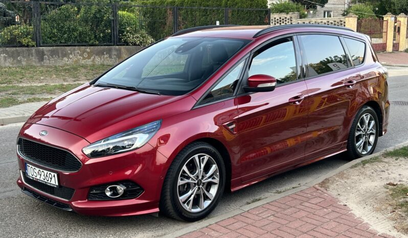 FORD S-MAX II ST-LINE 2.0 ECOBLUE 190KM – AUTOMAT 8 BIEGOWY – SKÓRA/ALCANTARA – KAMERA – 7 OSOBOWY full