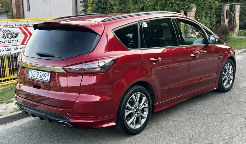 FORD S-MAX II ST-LINE 2.0 ECOBLUE 190KM – AUTOMAT 8 BIEGOWY – SKÓRA/ALCANTARA – KAMERA – 7 OSOBOWY full