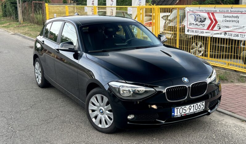 BMW F20 116i 136KM – KLIMATRONIC – GRZANE FOTELE – NOWY ROZRZĄD – IMPORT NIEMCY full