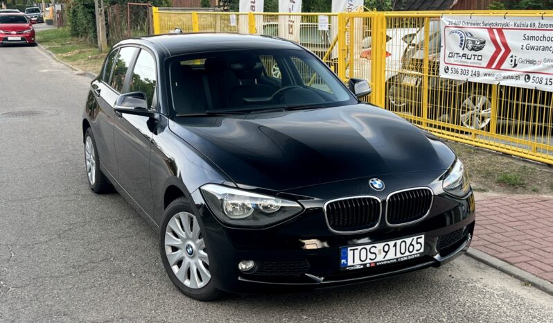 BMW F20 116i 136KM – KLIMATRONIC – GRZANE FOTELE – NOWY ROZRZĄD – IMPORT NIEMCY full