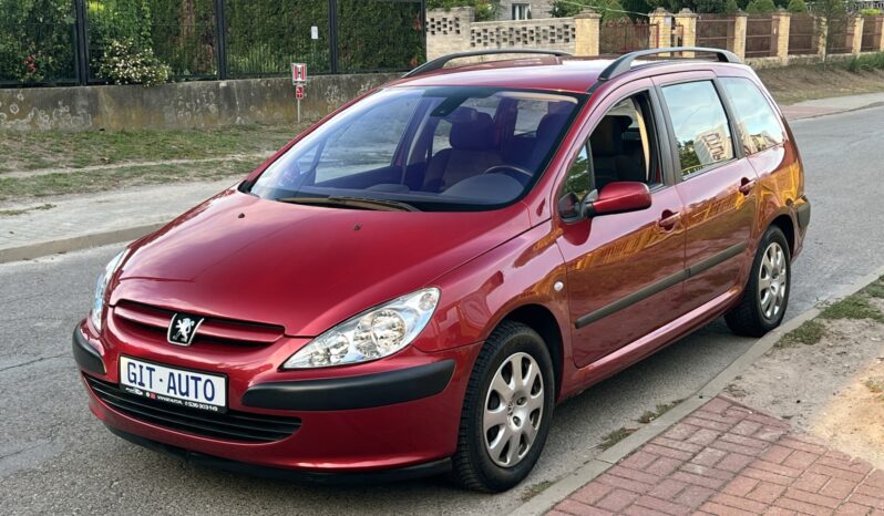 PEUGEOT 307 1.6 BENZYNA 109KM – KLIMA – IMPORT NIEMCY – HAK full
