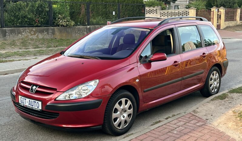 PEUGEOT 307 1.6 BENZYNA 109KM – KLIMA – IMPORT NIEMCY – HAK full