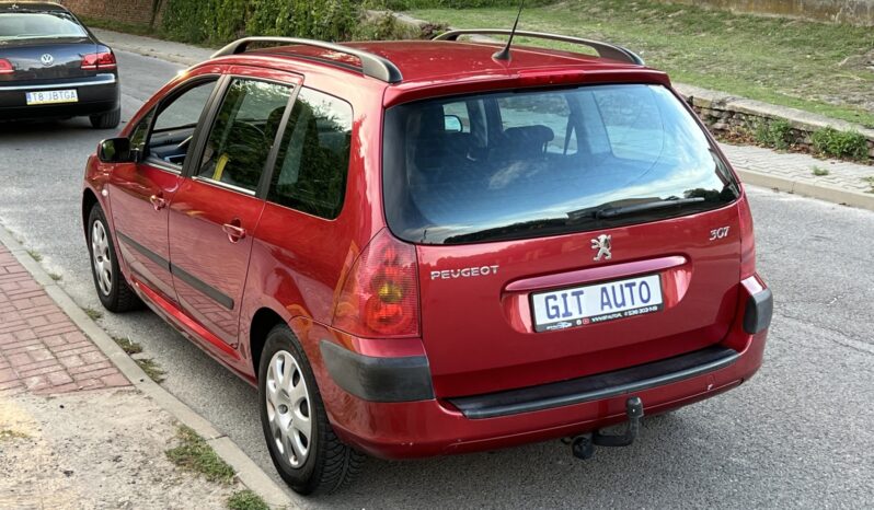 PEUGEOT 307 1.6 BENZYNA 109KM – KLIMA – IMPORT NIEMCY – HAK full