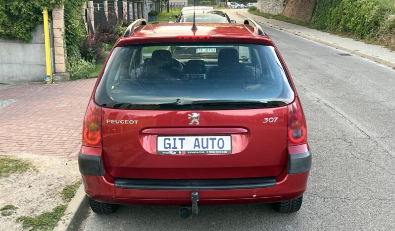 PEUGEOT 307 1.6 BENZYNA 109KM – KLIMA – IMPORT NIEMCY – HAK full