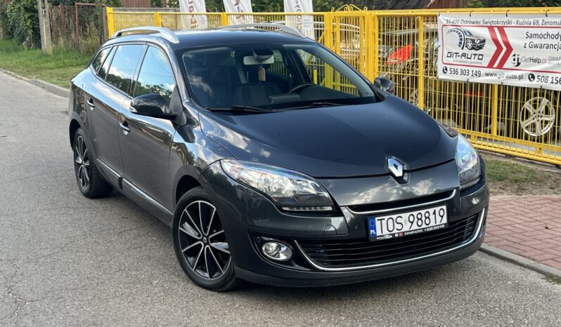 RENAULT MEGANE III 1.6 DCI 130KM – BOSE – KAMERA COFANIA – GRZANE FOTELE – KLIMATRONIC full