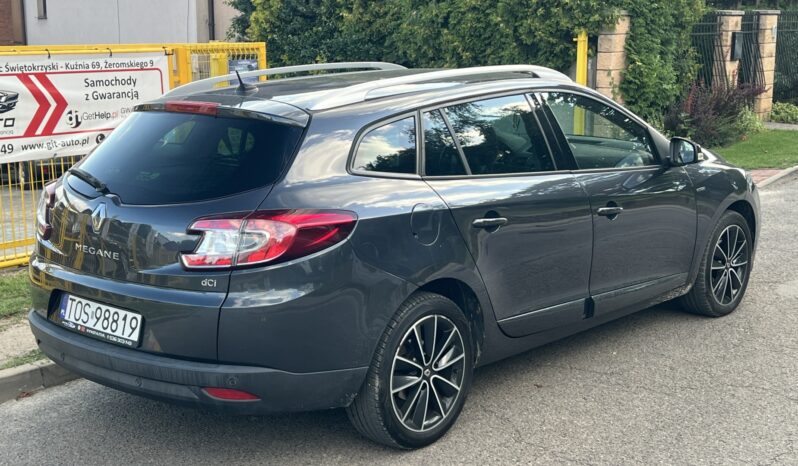 RENAULT MEGANE III 1.6 DCI 130KM – BOSE – KAMERA COFANIA – GRZANE FOTELE – KLIMATRONIC full