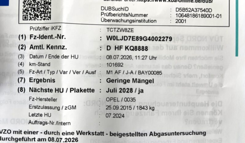 OPEL MOKKA 1.4 TURBO 140KM FWD – AUTOMAT – KAMERA – XENON – SPORTY – NISKI PRZEBIEG full