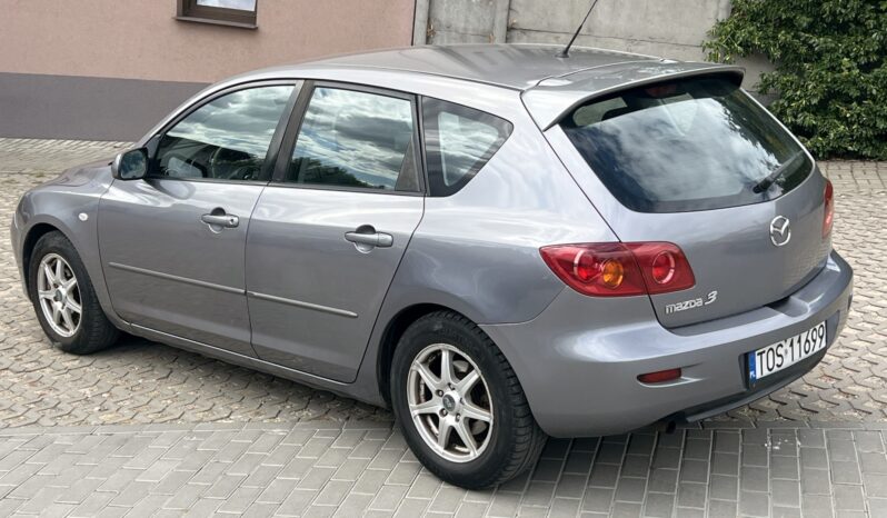 MAZDA 3 1.6 BENZYNA 105KM – KLIMA – WAŻNE OC I PRZEGLĄD full