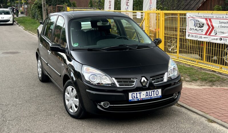 RENAULT SCENIC II 1.6 16V 112KM – NISKI PRZEBIEG – KLIMATRONIC – NOWY ROZRZĄD – IMPORT NIEMCY full