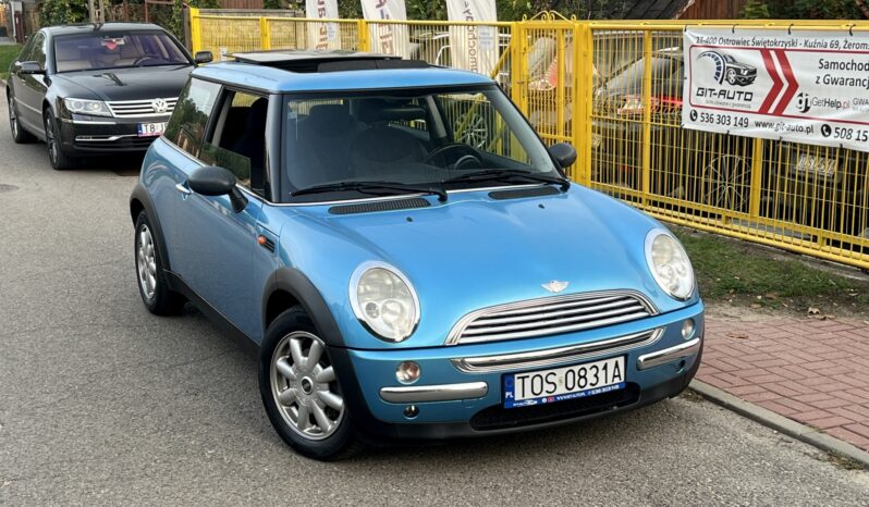 MINI ONE R50 1.6 90KM – KLIMA – GRZANE FOTELE – OPONY CAŁOROCZNE full