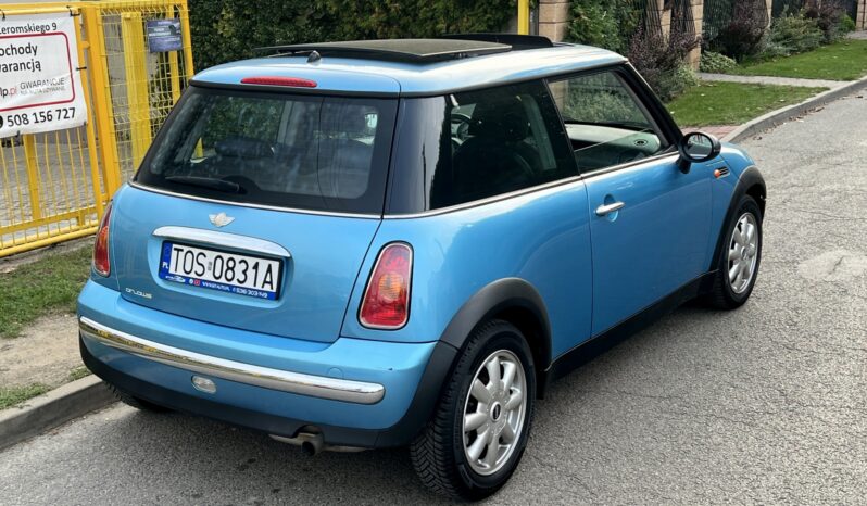 MINI ONE R50 1.6 90KM – KLIMA – GRZANE FOTELE – OPONY CAŁOROCZNE full
