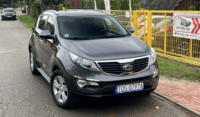 KIA SPORTAGE III 2.0 MPI 163KM – NISKI PRZEBIEG – GRZANE FOTELE – KLIMA – SERWIS ASO full
