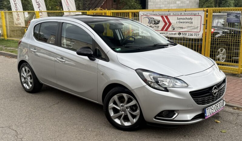 OPEL CORSA E 1.4 90KM – KLIMATRONIC – GRZANE FOTELE I KIEROWNICA – TEMPOMAT full