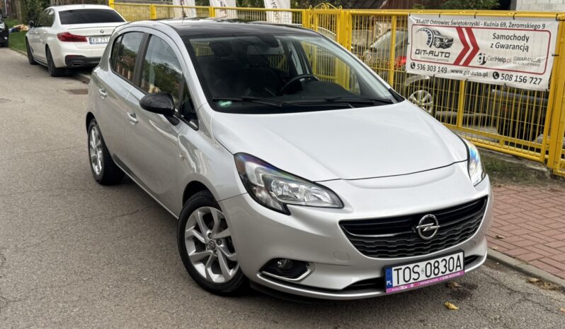 OPEL CORSA E 1.4 90KM – KLIMATRONIC – GRZANE FOTELE I KIEROWNICA – TEMPOMAT full