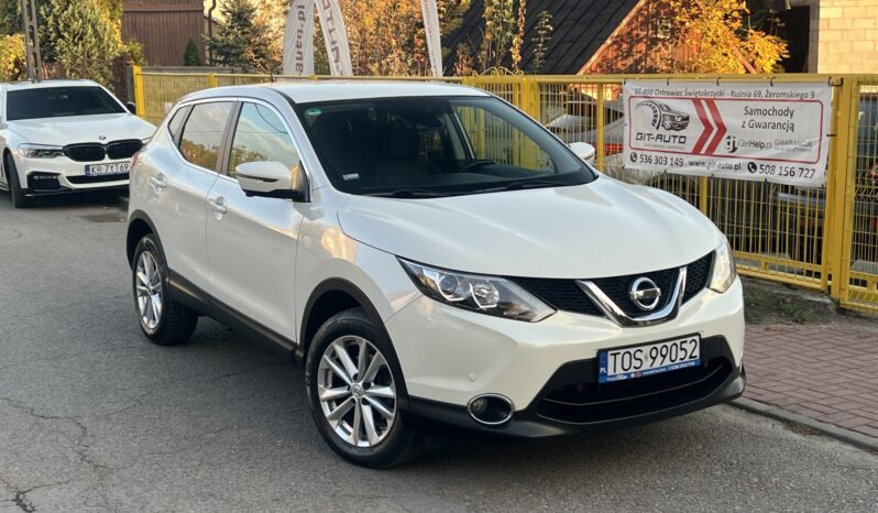 NISSAN QASHQAI II 1.5 DCI 110KM – KLIMATRONIC – KAMERY 360 – GRZANE FOTELE – NOWY ROZRZĄD full