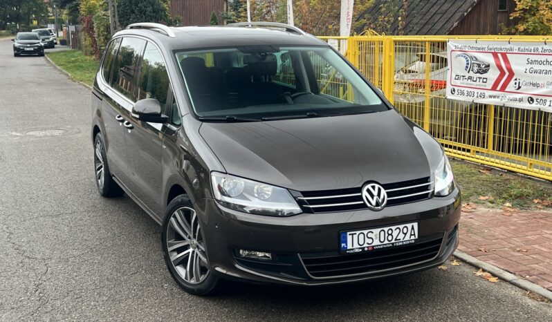 VW SHARAN II 2.0 TDI 140KM – MANUAL – 7 FOTELI – EL. DRZWI – GRZANE FOTELE full