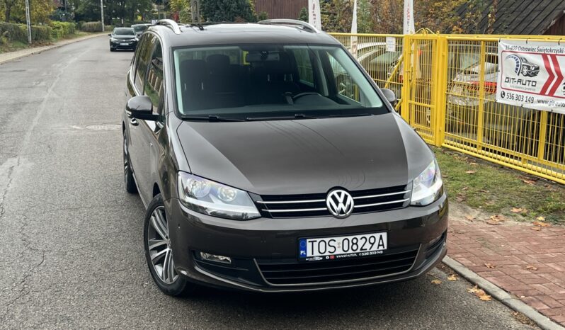 VW SHARAN II 2.0 TDI 140KM – MANUAL – 7 FOTELI – EL. DRZWI – GRZANE FOTELE full