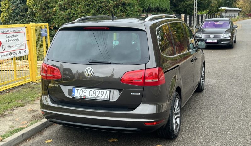 VW SHARAN II 2.0 TDI 140KM – MANUAL – 7 FOTELI – EL. DRZWI – GRZANE FOTELE full